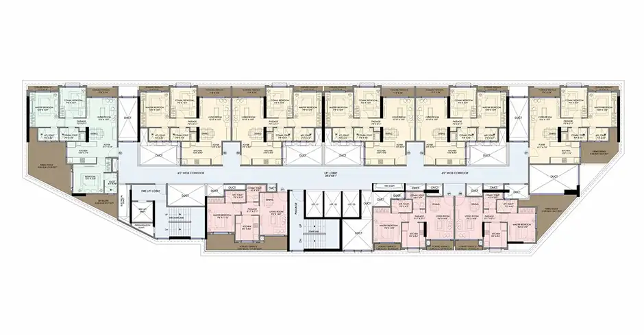 Triveni Pearl Floor Plans