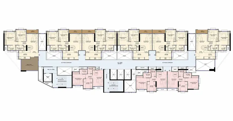 Triveni Pearl Floor Plans